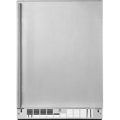 Insignia&trade; - 5.4 Cu. Ft. Indoor/Outdoor Mini Fridge with ENERGY STAR Certification - Stainless Steel