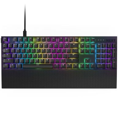 NZXT - Function 2 - Full Size Wired Optical Gaming Keyboard - Black