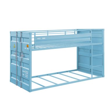 ACME Cargo Bunk Bed (T/T), Aqua Finish