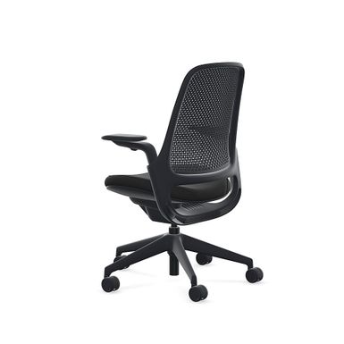 Steelcase - Series 1 Air Chair with Black Frame - Era Onyx / Black Frame