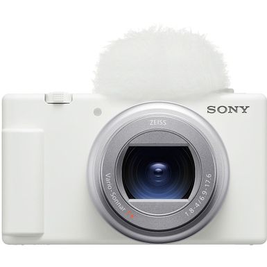 Sony - ZV-1 II 20.1-Megapixel Digital Camera for Content Creators and Vloggers - White