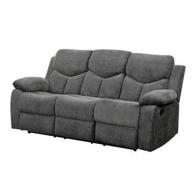 ACME Kalen Motion Sofa, Gray Chenille