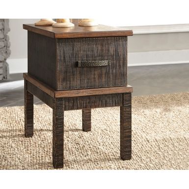 Two-tone Stanah Chair Side End Table