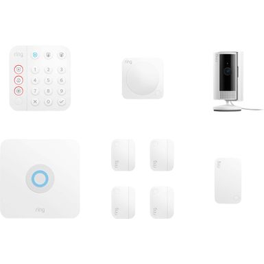 Ring - Alarm Security Kit 9-Piece (2nd Gen) - White