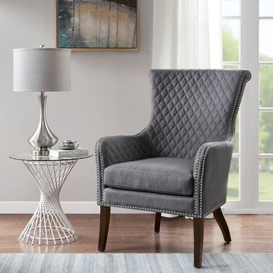 Grey Heston Accent Chair