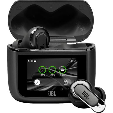 JBL - Tour Pro 3 True Wireless Noise Cancelling Earbuds - Black