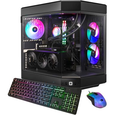 iBUYPOWER - Y60 Gaming Desktop PC - Intel Core i9 13900KF- NVIDIA GeForce RTX 4070 12GB- 32GB DDR5 RGB RAM - 1TB NVMe - Black