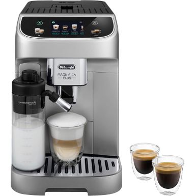 De'Longhi - Magnifica Plus Fully Automatic Espresso Machine - Silver