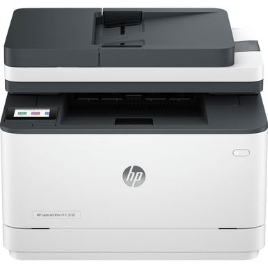 HP - LaserJet Pro MFP 3101sdw Wireless Black-and-White All-in-One Laser Printer - White