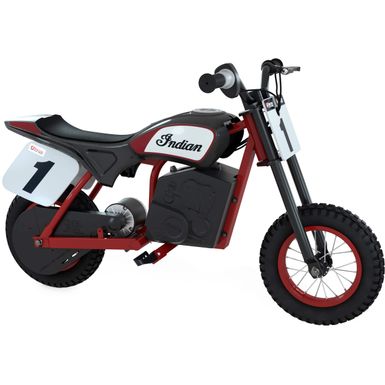 Razor - Indian eFTR Mini w/7 miles Max Operating Range & 14 mph Max Speed - Small - Black