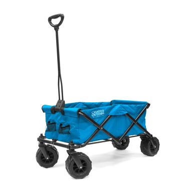 All-Terrain Folding Wagon Sky Blue