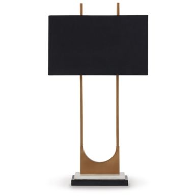 Brass Finish Malana Metal Table Lamp (1/CN)