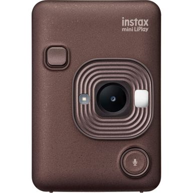 Fujifilm - INSTAX MINI LIPLAY Hybrid Instant Camera - Deep Bronze