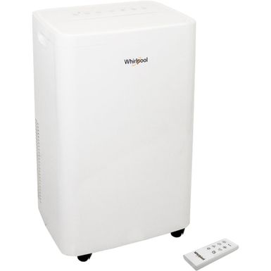 Whirlpool - 12,000 BTU ASHRAE (8,300 BTU SACC) Portable Air Conditioner