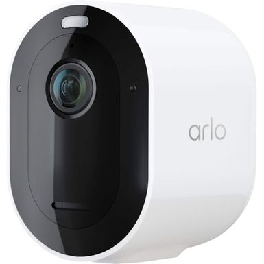 Arlo - Pro 5S 2K Indoor/Outdoor Wireless Spotlight Security Camera - White