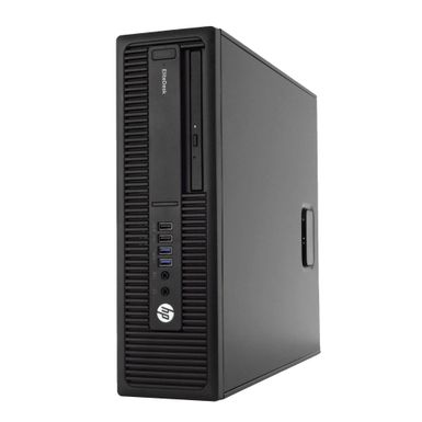 HP EliteDesk 800G2 Desktop Computer, 3.2 GHz Intel i5 Quad Core, 8GB DDR4 RAM, 250GB HDD, Windows 10 Home 64bit, 22in LCD (Refurbished)