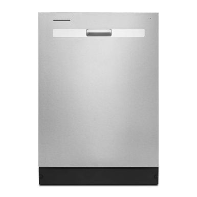 Whirlpool - 24 Top Control Built-In Dishwasher with Boost Cycle and 55 dBa - Stainless Steel