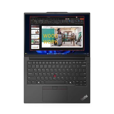 Lenovo - ThinkPad E14 Gen 6 14" Laptop - AMD Ryzen 5 with 8GB Memory - 256GB SSD - Black