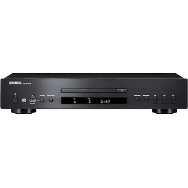 Yamaha - CD-S303 CD Player with Built-in DAC - Black