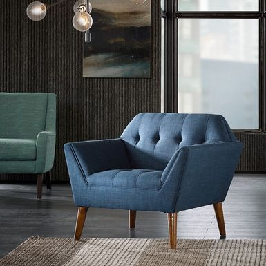 Blue Newport Lounge Chair