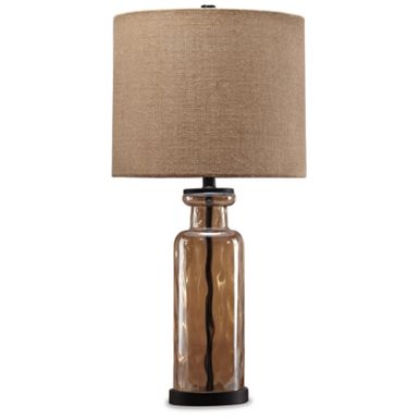 Champagne Laurentia Glass Table Lamp (1/CN)