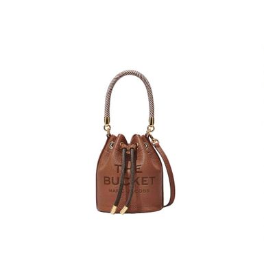 Marc Jacobs The Leather Bucket Bag (Mini, Argan Oil)