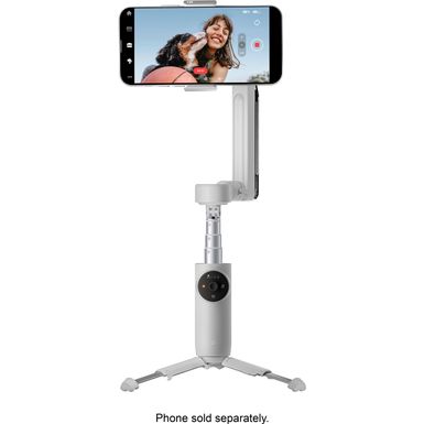 Insta360 - Flow Standard 3-axis Gimbal Stabilizer for Smartphones with built-in Tripod - Gray