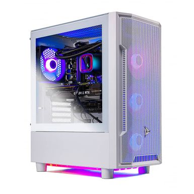 Skytech Gaming - Archangel 4 Gaming Desktop - AMD Ryzen 5 7600X - 32GB Memory - NVIDIA RTX 3060 - 1TB SSD - White