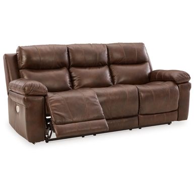 Edmar Power Reclining Sofa with Adjustable Headrest