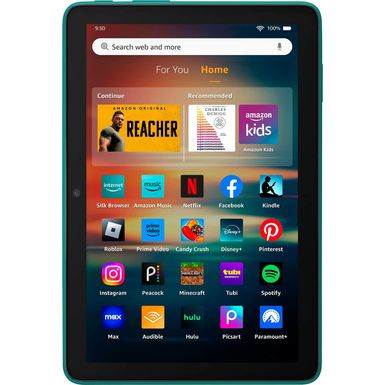 Amazon - Fire HD 8 tablet, 8" HD Display, 3GB memory, 32GB, designed for portable entertainment (2024 release) - Emerald