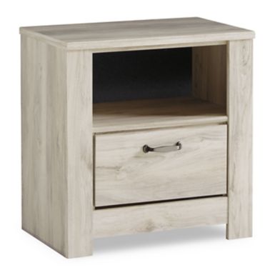 Whitewash Bellaby One Drawer Night Stand