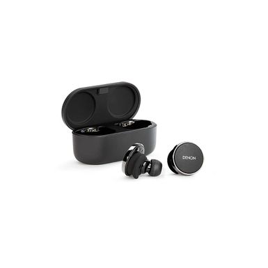 Denon - PerL Pro True Wireless Adaptive Active Noise Cancelling In-Ear Earbuds - Black