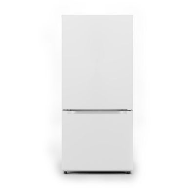 Midea - 18.7-Cu. Ft. Bottom Mount Refrigerator, White