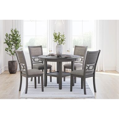 Wrenning Dining Table and 4 Chairs (Set of 5)