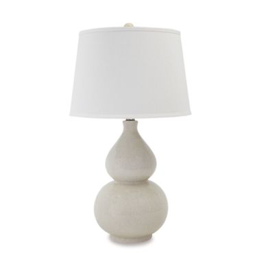 Cream Saffi Ceramic Table Lamp (1/CN)