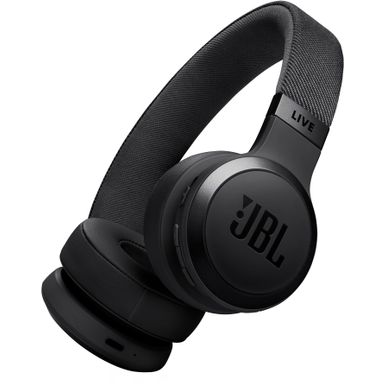 JBL - Wireless On-Ear Headphones with True Adaptive Noise Cancelling - Black