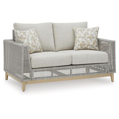 Seton Creek Outdoor Loveseat with Cushion