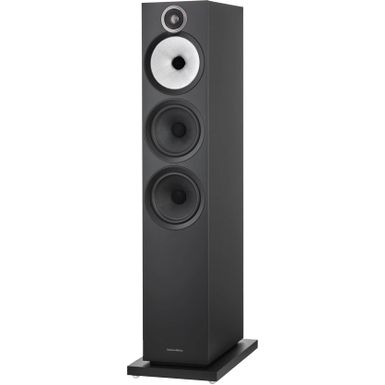 Bowers Wilkins - 600 S3 Series 3-Way Floorstanding Loudspeaker (Each) - Black