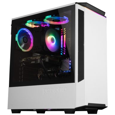 Periphio Metatron Prebuilt Gaming PC - GeForce RTX 3050 (8GB) Graphics, Intel Core i5-12400F (4.4GHz Turbo), 1TB M.2 NVME SSD, 16GB DDR4 RAM, Windows 11 Ready, WiFi + BT