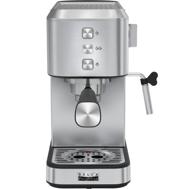 bella PRO - Slim Espresso Machine with 20 Bars of Pressure - Stainless Steel