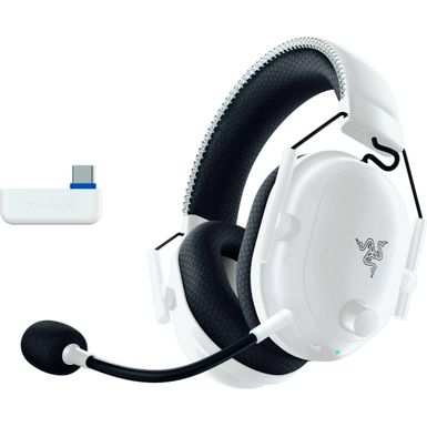 Razer - BlackShark V2 Pro Wireless Gaming Headset for PS5 - White