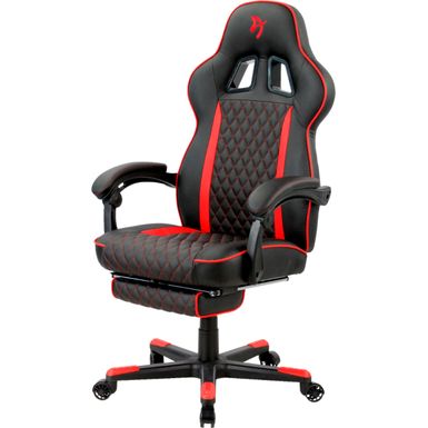 Arozzi - Mugello Special Edition Gaming Chair with Footrest - Red