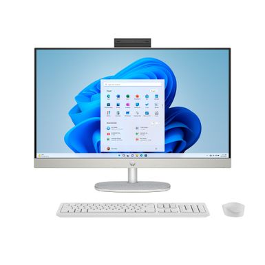 HP - 27 Full HD Touch-Screen All-in-One with Adjustable Height - Intel Core Ultra 7 - 16GB Memory - 1TB SSD - Shell White