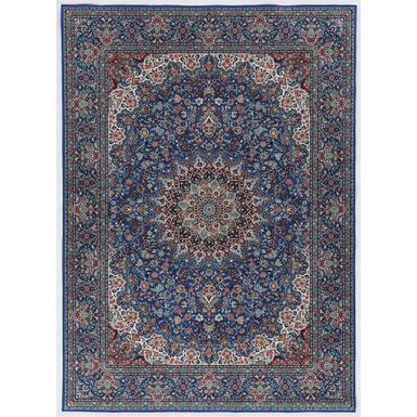 Havencrest Blue And Ivory 5X7 Area Rug