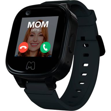 Moochies Connect Smartwatch Phone + GPS Tracker for Kids 4G - Black