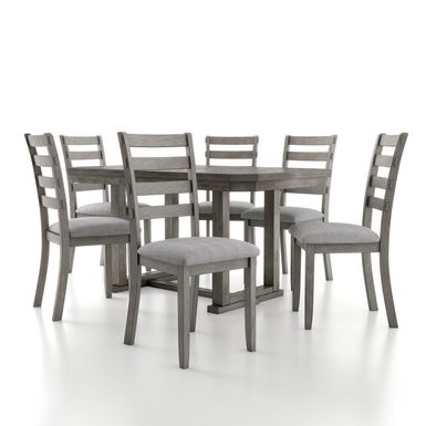 Rustic 7-Piece Dining Set