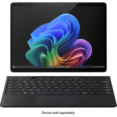 Microsoft - Surface Slim Pen (2nd Edition) and Pro Flex Keyboard for Pro (11th Edition) Pro 9 Pro 8 - Black