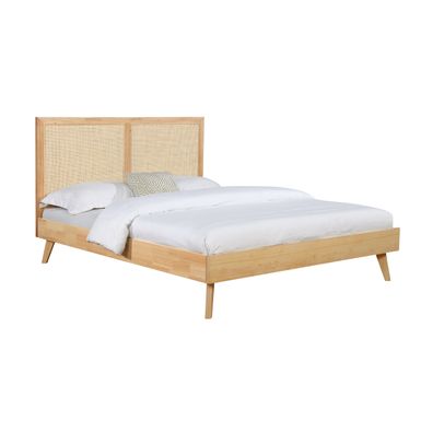 Cassia Cane Queen Bed