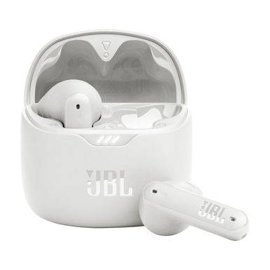 JBL - Tune Flex True Wireless Noise Cancelling Earbuds White