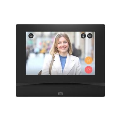 2N Indoor View - control panel with touch screen - black